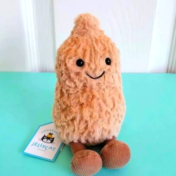 Jellycat Other - Jellycat AMUSEABLE PEANUT Soft Plush Toy Fun CUTE Stuffed Food Collectible BNWT